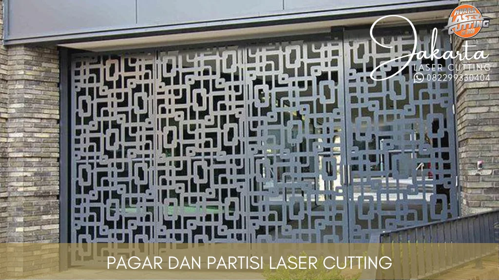 pagar rumah laser cutting