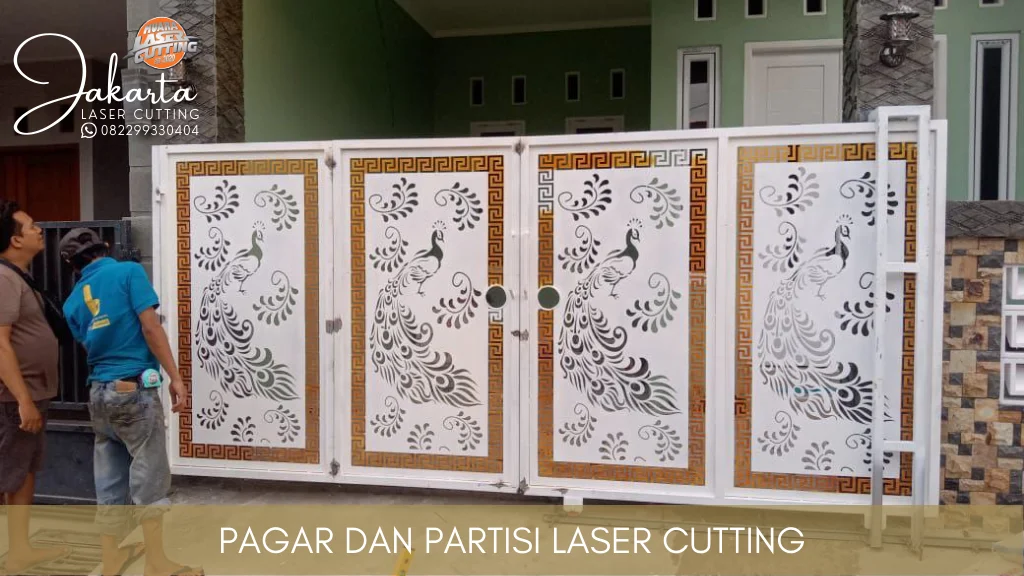 pagar rumah laser cutting